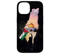 Proud Palestinians Palestiniens Drapeau Al Aqsa Mosque Jérusalem Coque pour iPhone 14