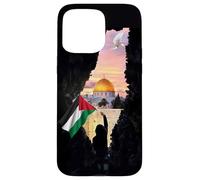 Proud Palestinians Palestiniens Drapeau Al Aqsa Mosque Jérusalem Coque pour iPhone 15 Pro Max