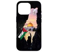 Proud Palestinians Palestiniens Drapeau Al Aqsa Mosque Jérusalem Coque pour iPhone 16 Pro
