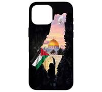 Proud Palestinians Palestiniens Drapeau Al Aqsa Mosque Jérusalem Coque pour iPhone 16 Pro Max
