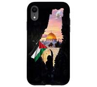 Proud Palestinians Palestiniens Drapeau Al Aqsa Mosque Jérusalem Coque pour iPhone XR