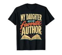 Proud Parent of an Author Livre de Lecture rétro Classique T-Shirt
