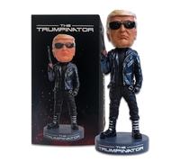 Proud Patriots Donald Trump Collectibles - The Trumpinator : Donald Trump 2024 Bobblehead pour Les Supporters de Trump et Les Américains patriotiques | Les Cadeaux Trump n°1
