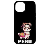Proud Peruvian Llama Parade: Cultural Peru Pride Souvenir Coque pour iPhone 15