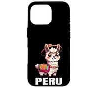 Proud Peruvian Llama Parade: Cultural Peru Pride Souvenir Coque pour iPhone 16 Pro