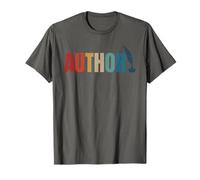 Proud Published Author Mom Dad Vintage Poète Book Writer T-Shirt