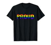 Proud Rainbow Flag LGBT Gay LGBTQIA pour Queer folx T-Shirt
