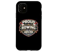 Proud Rowing Parrain Bateau Rameur Équipe Famille Assortie Coque pour iPhone 11