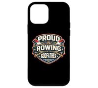Proud Rowing Parrain Bateau Rameur Équipe Famille Assortie Coque pour iPhone 12 Mini