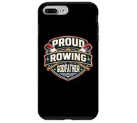 Proud Rowing Parrain Bateau Rameur Équipe Famille Assortie Coque pour iPhone 7 Plus/8 Plus