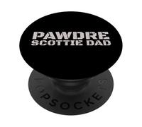 Proud Scottish Terrier Dad Dog Lover PopSockets PopGrip Adhésif