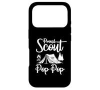 Proud Scout Pop Pop Camping Tente Scout Scout Dad Leader Coque pour iPhone 17 Pro