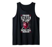 Proud Sister in Law of A Faucle Cell Warrior Family Support Débardeur