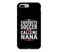 Proud Soccer Nana Funny Grandma Lover Heart Player Fan Coque pour iPhone 7 Plus/8 Plus