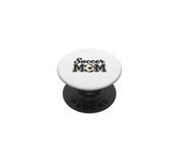 Proud Soccer Sports Lover Mom PopSockets PopGrip Adhésif