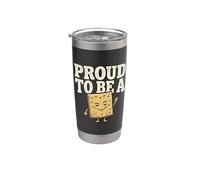 Proud to Be a Cracker Funny Gobelet isotherme en acier inoxydable double paroi