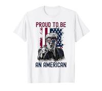 Proud To Be An American Trump 2024 4th Of July Mens Women T-Shirt