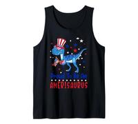 Proud to Be an Amerisaurus Dinosaur 4th of July T Rex Débardeur