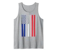 Proud to Be French American Boy Girl Sister All Saints Day Débardeur