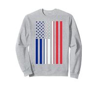 Proud to Be French American Boy Girl Sister All Saints Day Sweatshirt
