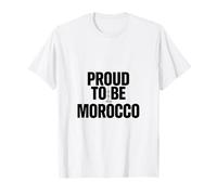Proud to Be from Morocco | Moroccan Roots | Morocco Identity T-Shirt