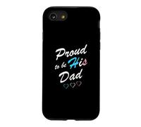 Proud to Be His Dad Transgender Pride Flag Trans Fils Coque pour iPhone SE (2020) / 7/8