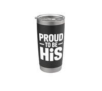 Proud To Be His Gobelet isotherme en acier inoxydable double paroi