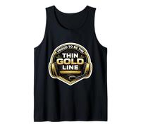 Proud to Be The Thin Gold Line 911 Distributeur d'urgence Débardeur