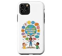 Proud to Teach Multilingual Learners ELL Education Classroom Coque pour iPhone 11 Pro