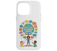 Proud to Teach Multilingual Learners ELL Education Classroom Coque pour iPhone 14 Pro Max