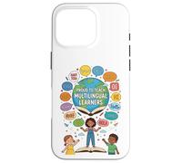 Proud to Teach Multilingual Learners ELL Education Classroom Coque pour iPhone 16 Pro