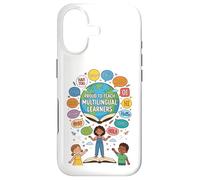 Proud to Teach Multilingual Learners ELL Education Classroom Coque pour iPhone 17