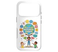Proud to Teach Multilingual Learners ELL Education Classroom Coque pour iPhone 17 Pro