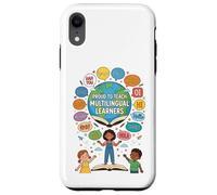 Proud to Teach Multilingual Learners ELL Education Classroom Coque pour iPhone XR