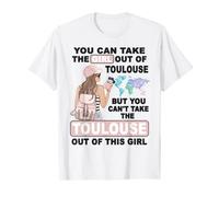 Proud Toulouse Girl - Fille cool de Toulouse City T-Shirt