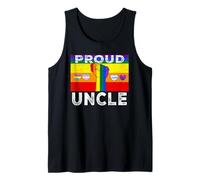 Proud Uncle LGBTQ Rainbow Flag Step LGBT Pride Month Débardeur