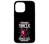 Proud Uncle of A Drépanocytose Soutien Familial Coque pour iPhone 13 Pro Max