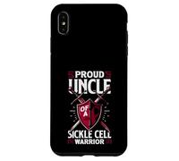 Proud Uncle of A Drépanocytose Soutien Familial Coque pour iPhone XS Max