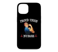 Proud Union Nurse Safe Staffing Saves Night Shift RN ER ICU Coque pour iPhone 13