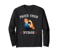 Proud Union Nurse Safe Staffing Saves Night Shift RN ER ICU Manche Longue