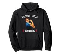 Proud Union Nurse Safe Staffing Saves Night Shift RN ER ICU Sweat à Capuche