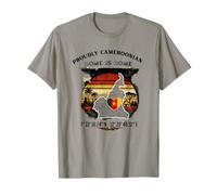 Proudly Cameroonian Diaspora Home is Home Pride T-Shirt