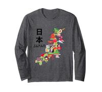 Proudly from Japan, Cool Japan Culture Map Graphic Designs Manche Longue