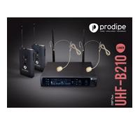 Prodipe UHF B210 DSP HEADSET DUO - 2 microphones serre tête