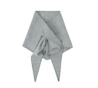 Proumhang Gris Écharpe Triangle pour Femmes - Cache-Col Tressé d'Hiver, Foulard Léger et Doux,Accessoire Esthétique Fille,95cm x 160cm