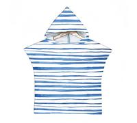 Proumhang Poncho de Surf/Bain/Piscine/Plage pour Enfants,Serviette de Bain à Capuche en Microfibre,Peignoir à Langer en éponge,Poncho de Bain à Capuche pour Garçons et Filles Mode 13 75x60cm