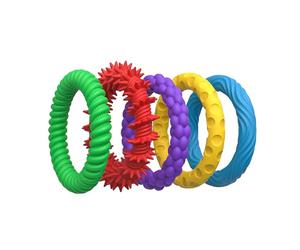 Proupeau extensible éducatif - ensemble de bijoux multi-sensoriels, récompense de bacs de prix silencieuse | Manipulants de classe non perturbateurs, outils d'intégration sensorielle apaisante, Soathe