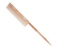 Prousse de volume de poils métalliques - Tool de style de précision de peigne de volume ergonomique plus léger | Crête de poils pour la femme fille de la femme, mère