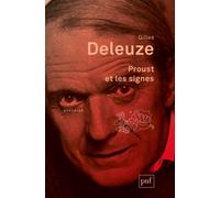 Proust et les signes - Gilles Deleuze - Puf - broché - Etude