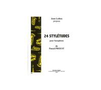 PROUST PASCAL - STYLETUDES (24) - SAXOPHONE